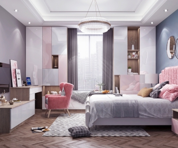 Nordic Style Girl's Room Daughter's Room-ID:883323367