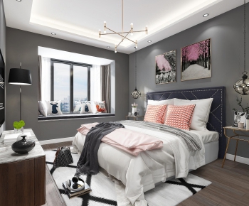 Nordic Style Bedroom-ID:760537592