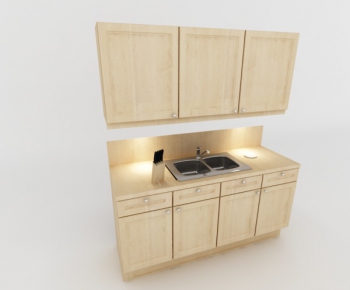 European Style Kitchen Cabinet-ID:442871872