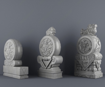 New Chinese Style Sculpture-ID:109949458