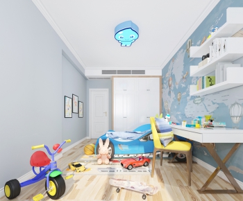 Modern Boy's Room And Son's Room-ID:269427452