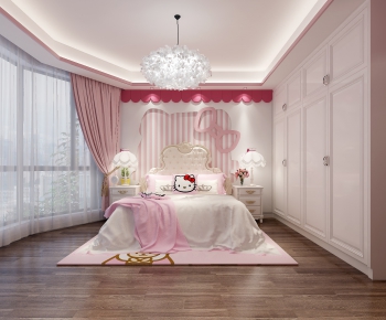 Modern Girl's Room Daughter's Room-ID:847233456