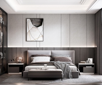 Modern Bedroom-ID:346406359