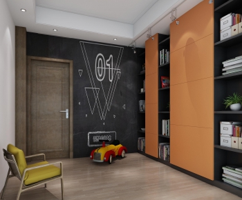 Modern Children's Room-ID:762507681