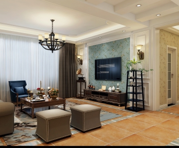 American Style A Living Room-ID:594161219