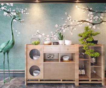 New Chinese Style Sideboard-ID:986515728