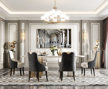 American Style Dining Room-ID:303377954