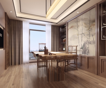 New Chinese Style Study Space-ID:249315694