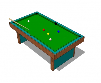 Modern Pool Table-ID:348703391