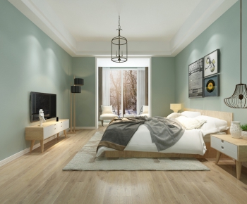 Nordic Style Bedroom-ID:213828834