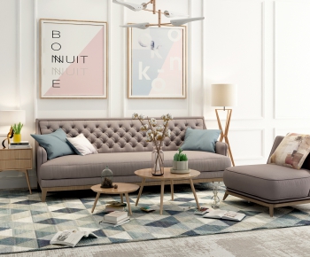 Nordic Style Sofa Combination-ID:937755716