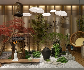 New Chinese Style Garden-ID:555163212