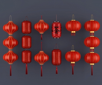 New Chinese Style Decorative Lamp-ID:419773889