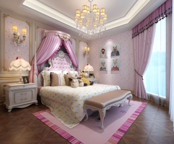 European Style Girl's Room Daughter's Room-ID:940184829