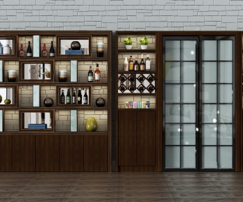 Modern Wine Cabinet-ID:758976269