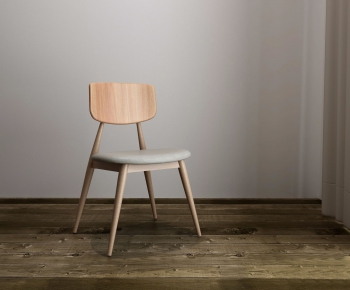 现代餐椅(木靠背）HL-ID:536667239