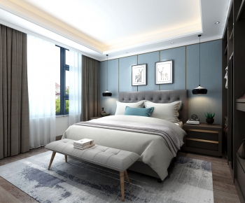 Modern Bedroom-ID:588864596