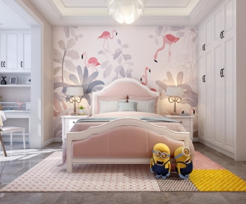 Nordic Style Girl's Room Daughter's Room-ID:263321921