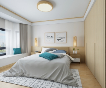 New Chinese Style Bedroom-ID:520195272