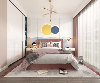 Nordic Style Bedroom-ID:331866999