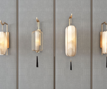 New Chinese Style Wall Lamp-ID:583365538