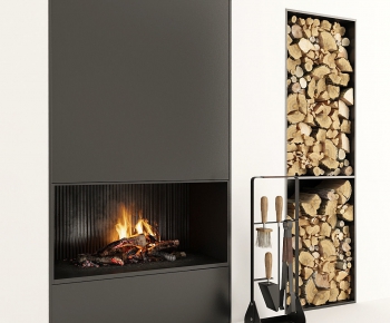 Modern Fireplace-ID:225490212