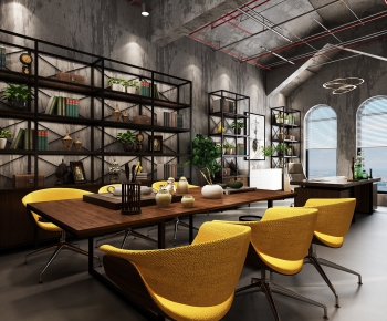 Industrial Style Manager's Office-ID:505104971