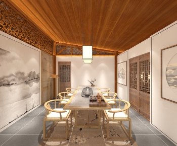 New Chinese Style Tea House-ID:569746456