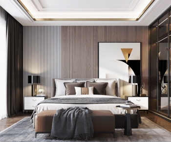 Modern Bedroom-ID:668719129