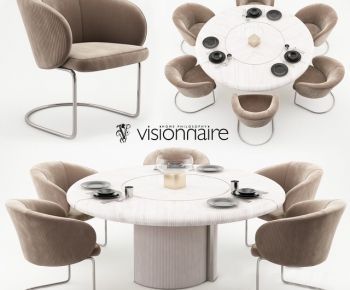 Modern Dining Table And Chairs-ID:677174746