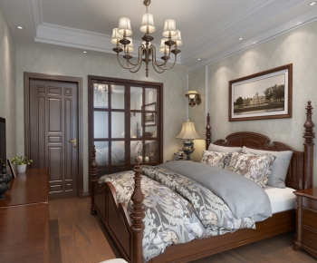 American Style Bedroom-ID:458509624