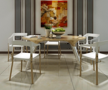 Modern Dining Table And Chairs-ID:330087331
