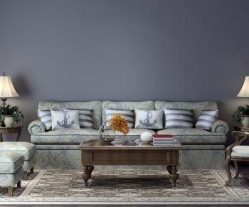 American Style Sofa Combination-ID:254131939