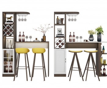 Nordic Style Wine Cabinet-ID:298114578
