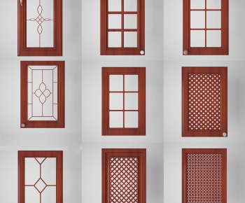 New Chinese Style Door Panel-ID:997306788