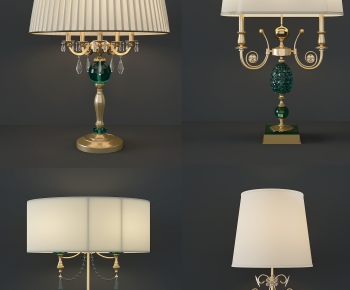 Simple European Style Table Lamp-ID:743340629
