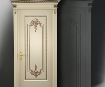 European Style Solid Wood Door-ID:997589412
