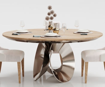 Modern Dining Table And Chairs-ID:845331434