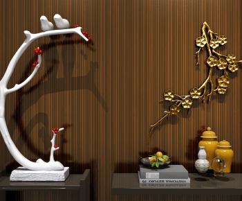 New Chinese Style Decorative Set-ID:149607356