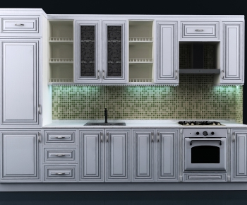 European Style Kitchen Cabinet-ID:812758147