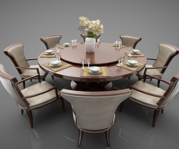 New Chinese Style Dining Table And Chairs-ID:826773416