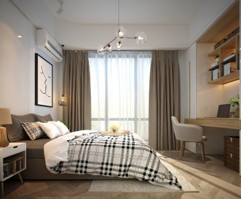 Nordic Style Bedroom-ID:661918625