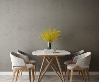 Nordic Style Dining Table And Chairs-ID:905287744
