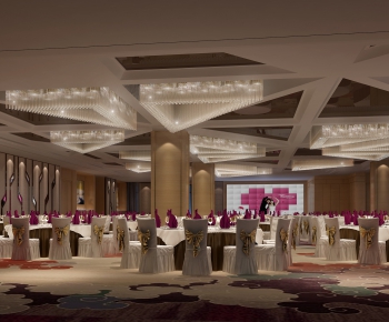 New Chinese Style Banquet Hall-ID:775935229