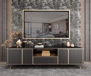 New Chinese Style TV Cabinet-ID:370444872