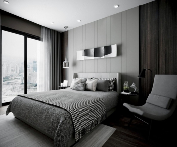 Modern Bedroom-ID:658655949