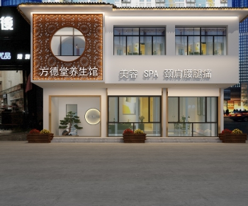 New Chinese Style Facade Element-ID:728298795