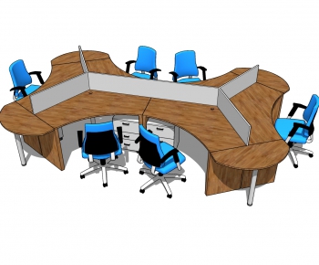 Modern Office Table-ID:419229347