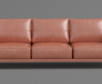 Modern Three-seat Sofa-ID:380148266