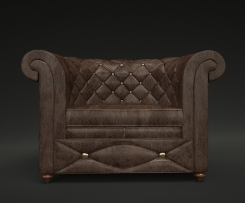 European Style Single Sofa-ID:614701674